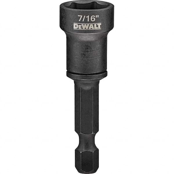 DeWALT - Power & Impact Screwdriver Bits & Holders Bit Type: Magnetic Nut Driver Hex Size (Inch): 7/16 - Strong Tooling