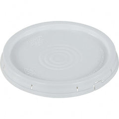 Vestil - Tote & Storage Container Lids For Use With: 3-1/2, 5 & 6 Gallon Pails Width (Decimal Inch): 12.500 - Strong Tooling