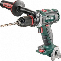 Metabo - 18 Volt 1/2" Chuck Pistol Grip Handle Cordless Drill - 500/1850 RPM, Keyless Chuck, Reversible, Lithium-Ion Batteries Not Included - Strong Tooling