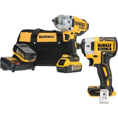 DeWALT - Cordless Impact Wrenches & Ratchets Voltage: 20.0 Drive Size (Inch): 1/2 - Strong Tooling