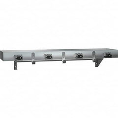 ASI-American Specialties, Inc. - Mop & Broom Wall Hooks Type: Utility Shelf w/Holders Number Of Holders: 7.000 - Strong Tooling