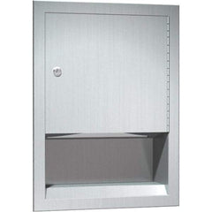 ASI-American Specialties, Inc. - Manual, Stainless Steel Paper Towel Dispenser - 350 C-Fold or 475 Multi-Fold, Silver - Strong Tooling