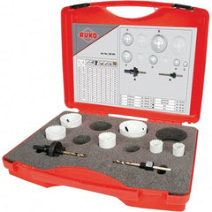 Rothenberger - Hole Saw Kits Minimum Saw Diameter (Inch): 3/4 Maximum Saw Diameter (Inch): 2-1/2 - Strong Tooling