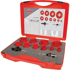 Rothenberger - Hole Saw Kits Minimum Saw Diameter (Inch): 7/8 Maximum Saw Diameter (Inch): 2-1/2 - Strong Tooling