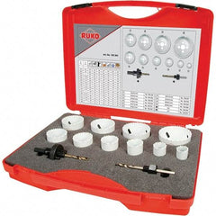 Rothenberger - Hole Saw Kits Minimum Saw Diameter (Inch): 7/8 Maximum Saw Diameter (Inch): 2-1/2 - Strong Tooling