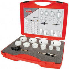 Rothenberger - Hole Saw Kits Minimum Saw Diameter (Inch): 3/4 Maximum Saw Diameter (Inch): 2-1/2 - Strong Tooling