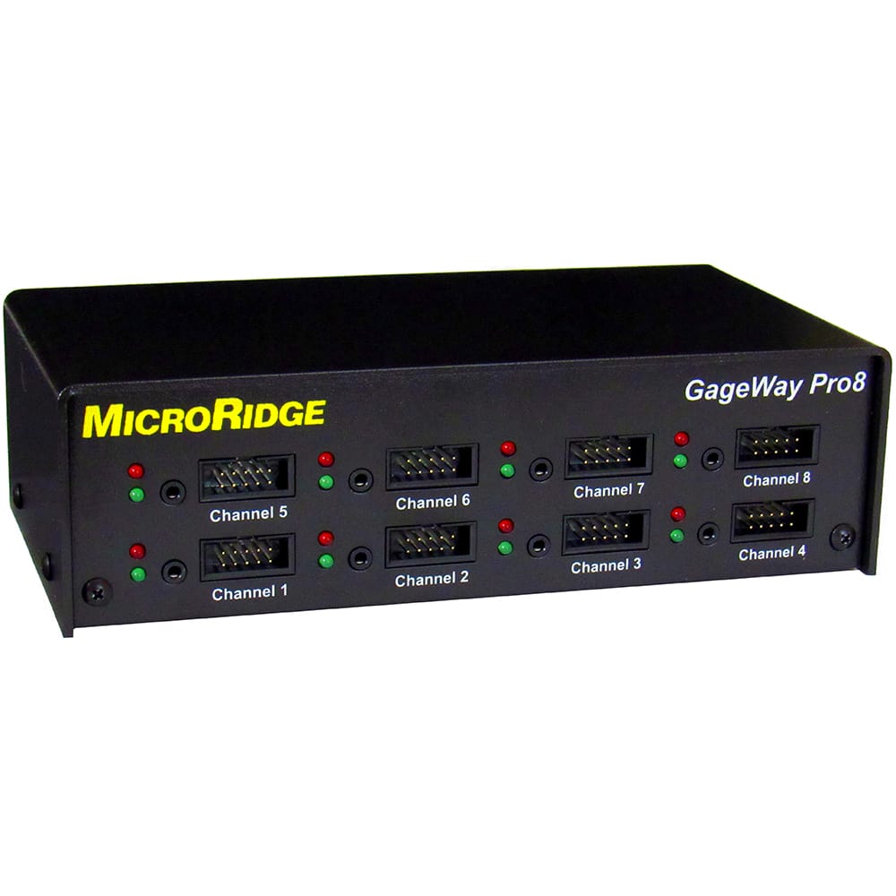 MicroRidge - SPC Multiplexers; Output Format: USB 2.0; USB Keyboard Wedge; RS-232 Serial (DB9 Female) ; Input Format: Digimatic; RS-232 ; Number of Ports: 8 - Exact Industrial Supply