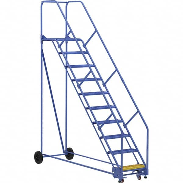 Vestil - 130" High 350 Lb Capacity 10 Step Ladder - Strong Tooling