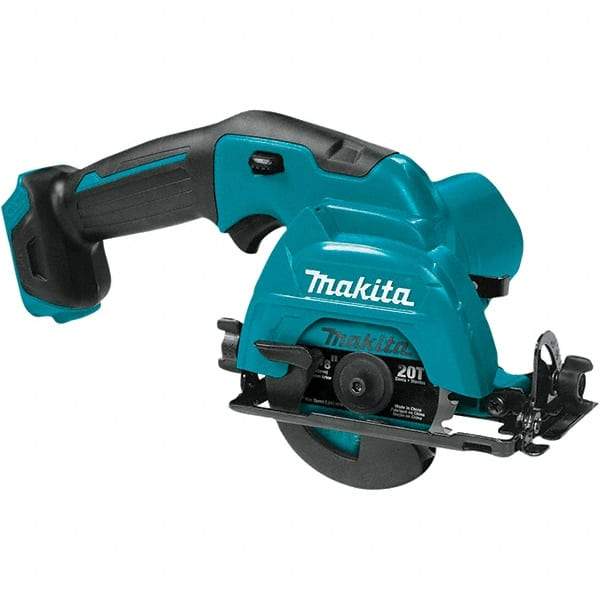 Makita - 12 Volt, 3-3/8" Blade, Cordless Circular Saw - 1,500 RPM, Lithium-Ion Batteries Not Included - Strong Tooling