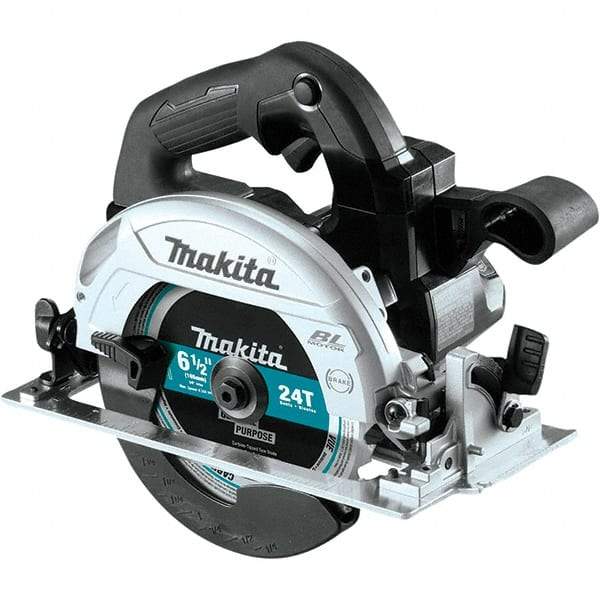 Makita - 18 Volt, 6-1/2" Blade, Cordless Circular Saw - 5,000 RPM, Lithium-Ion Batteries Not Included - Strong Tooling