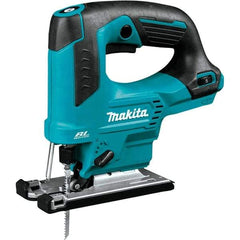 Makita - 12 Volt, 3,000 SPM, 7/8" Stroke Length, Lithium-Ion Cordless Jigsaw - 90° Cutting Angle, Series 12V MAX - Strong Tooling