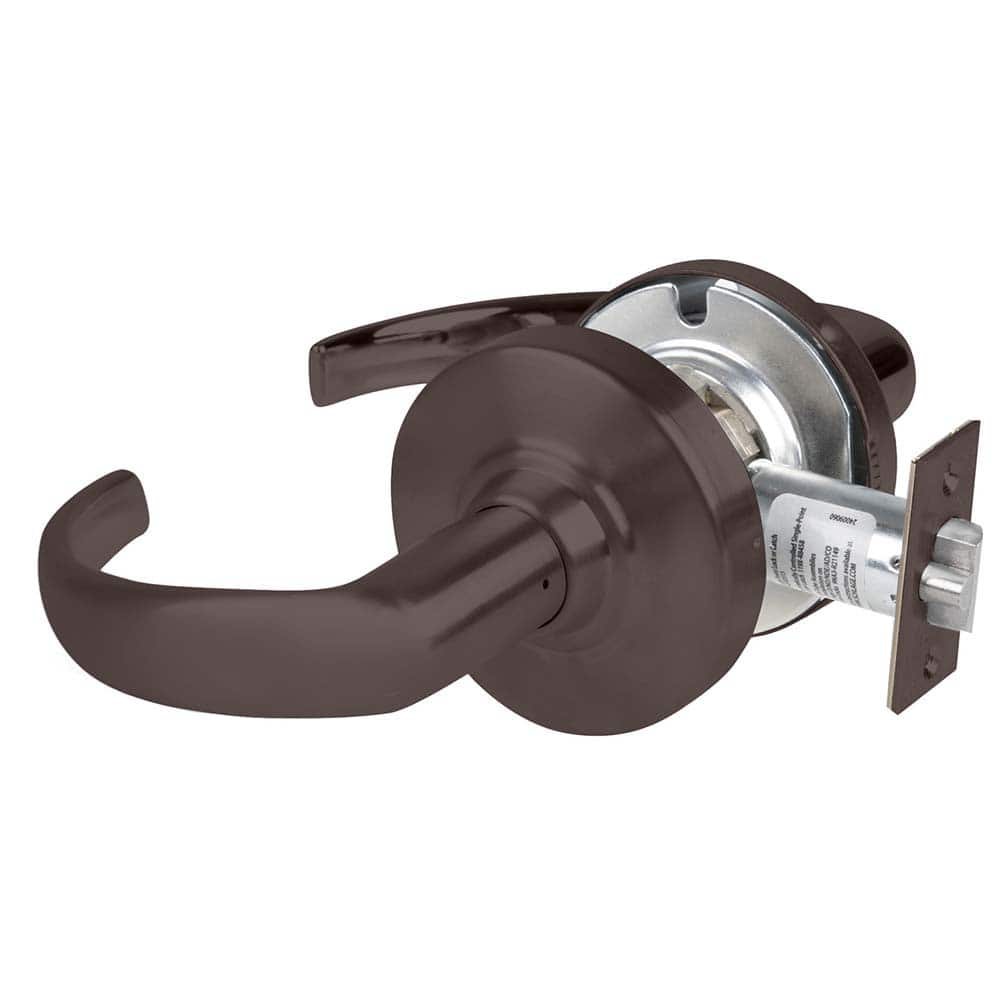 Lever Locksets; Door Thickness: 1 3/8 - 1 3/4; Key Type: Keyless; Back Set: 2-3/4; For Use With: Commerical installation; Finish/Coating: Oil Rubbed Bronze; Material: Bronze; Material: Bronze; Door Thickness: 1 3/8 - 1 3/4; Lockset Grade: Grade 2; Cylinde