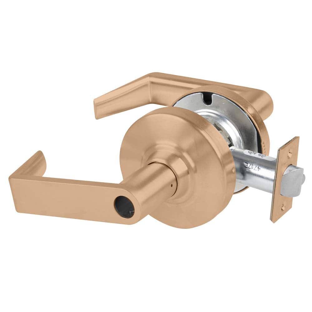 Schlage - Lever Locksets; Door Thickness: 1 3/8 - Exact Industrial Supply