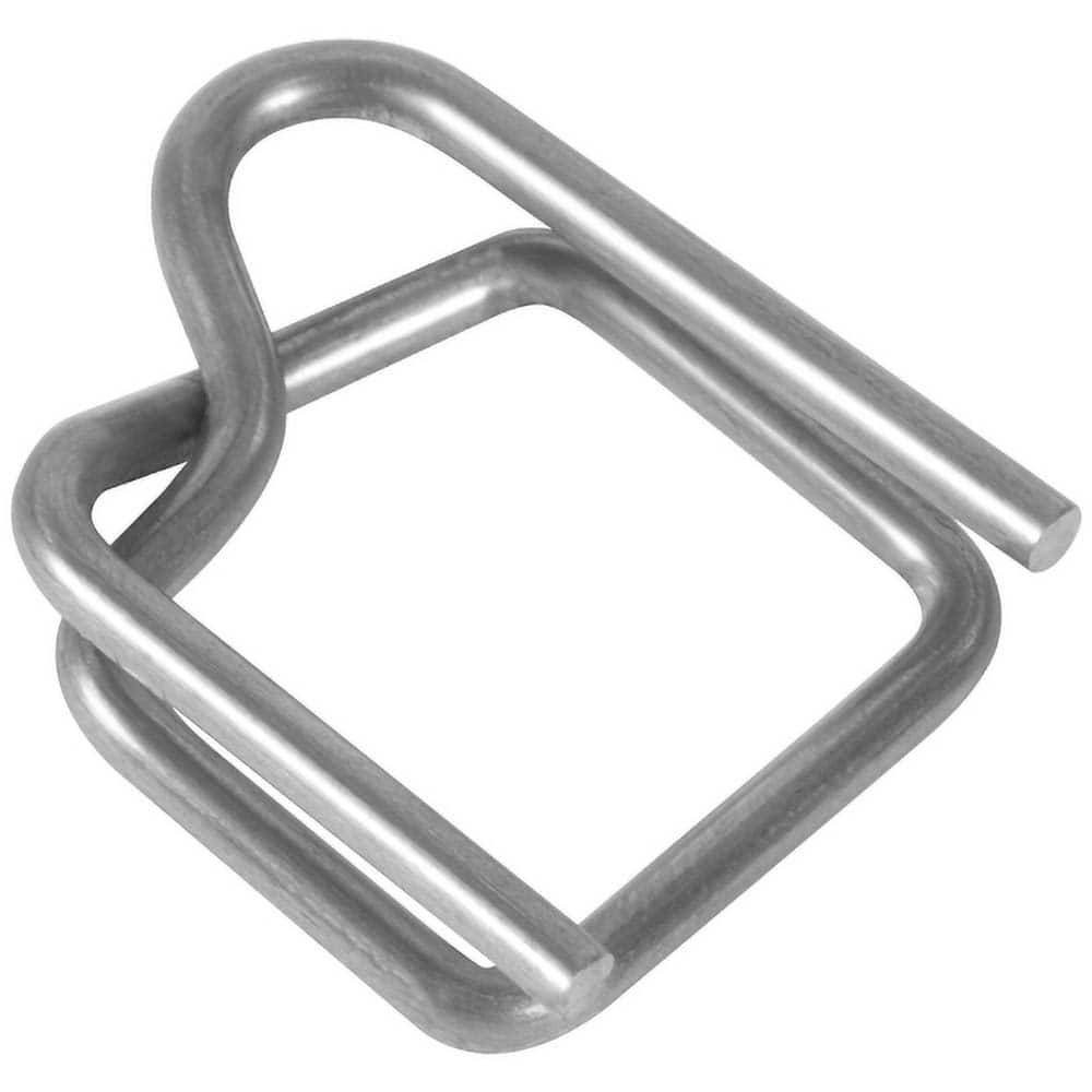 Value Collection - Strapping Seals & Buckles Type: Poly Strapping Buckles Width (Inch): 1/2 - Strong Tooling