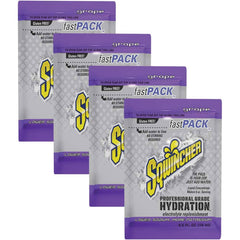 Sqwincher - 4 Boxes of (50), 0.6 oz Pack of Grape Activity Drink - Strong Tooling