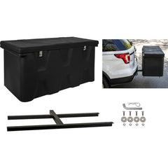 Utility Chest Polyethylene, Black,