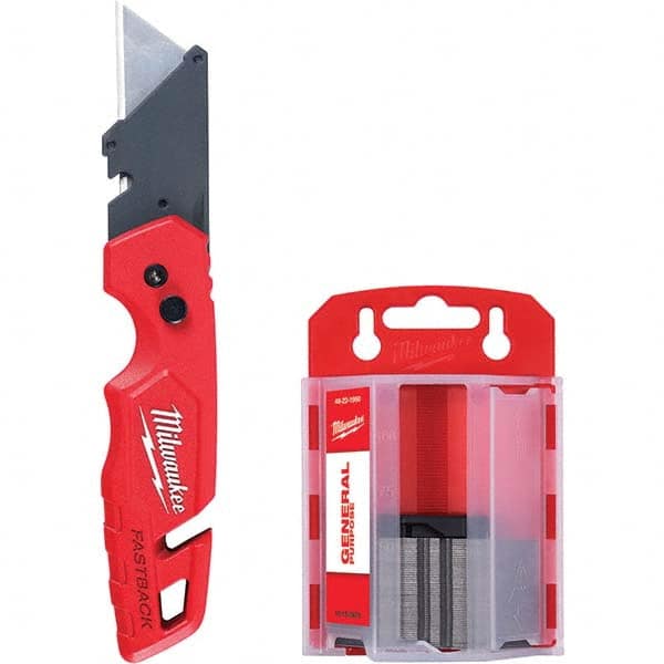 Milwaukee Tool - Utility Knives, Snap Blades & Box Cutters Type: Utility Knife Blade Type: Springback - Strong Tooling