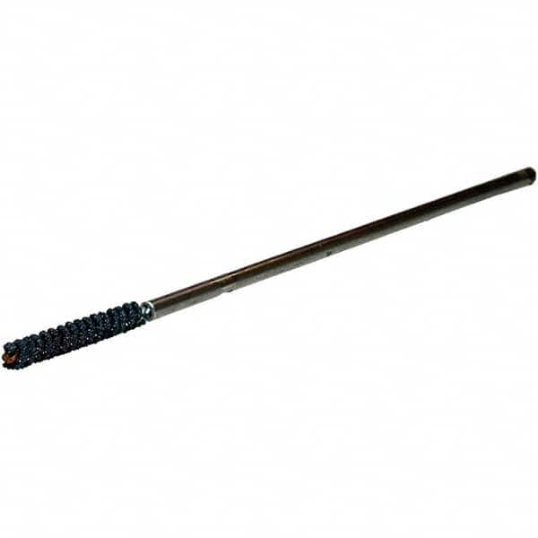 Weiler - 0.315" to 8mm Bore Diam, 240 Grit, Silicon Carbide Flexible Hone - Strong Tooling