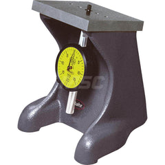 Dial Depth Gages; Maximum Measurement (Inch): 1; Maximum Measurement (mm): 25; Graduation (Decimal Inch): 0.001; Base Length (mm): 4.0000; Base Length (Inch): 4.0000; Calibrated: No; Traceability Certification Included: None; Material: Hardened Steel; Inc