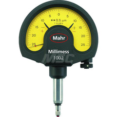 Dial Comparator Gages; Dial Graduation (micro m): 0.50; Dial Graduation (mm): 0.5000; Dial Graduation (Decimal Inch): 0.000050; Accuracy (Decimal Inch): 0.00005; Accuracy (micro m): 0.5 (Ge); 0.6 (Gges); 0.4 (Gt); Maximum Measurement (Decimal Inch): 1; Ma