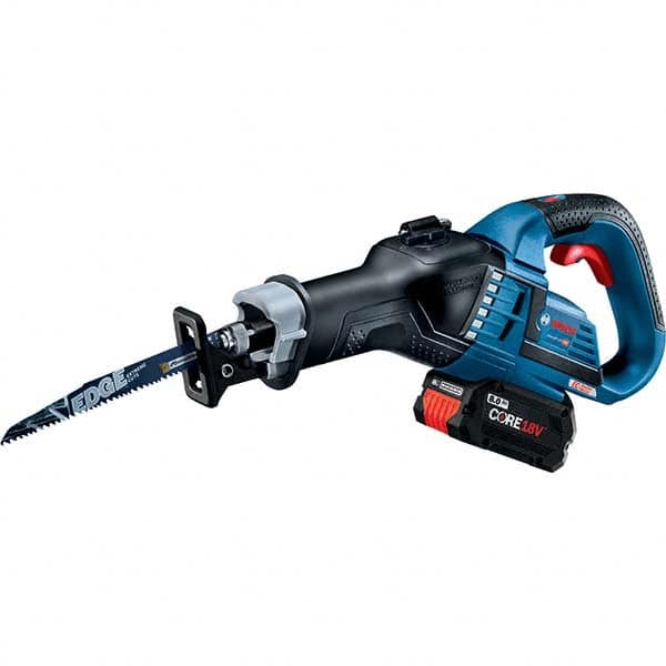 Bosch - Cordless Reciprocating Saws Voltage: 18.0 Battery Chemistry: Lithium-Ion - Strong Tooling