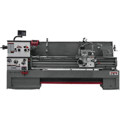 Jet - Bench, Engine & Toolroom Lathes Machine Type: Spindle Bore Spindle Speed Control: Geared Head - Strong Tooling