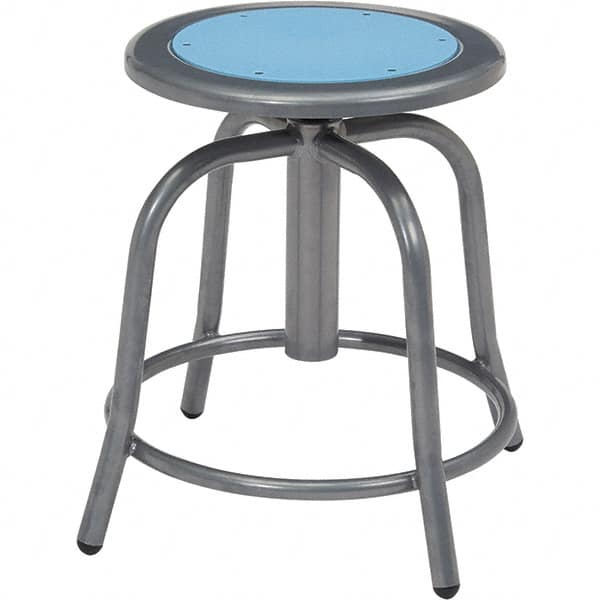 NPS - Swivel & Adjustable Stools Type: Adjustable Height Swivel Stool Base Type: Steel - Strong Tooling