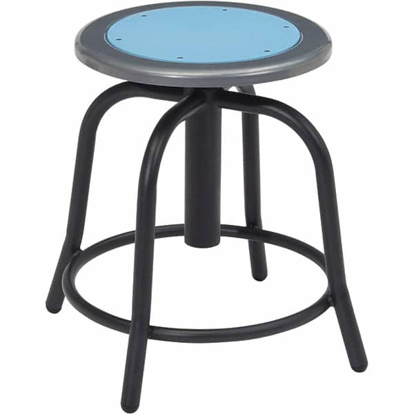 NPS - Swivel & Adjustable Stools Type: Adjustable Height Swivel Stool Base Type: Steel - Strong Tooling