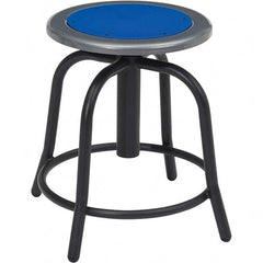 NPS - Swivel & Adjustable Stools Type: Adjustable Height Swivel Stool Base Type: Steel - Strong Tooling