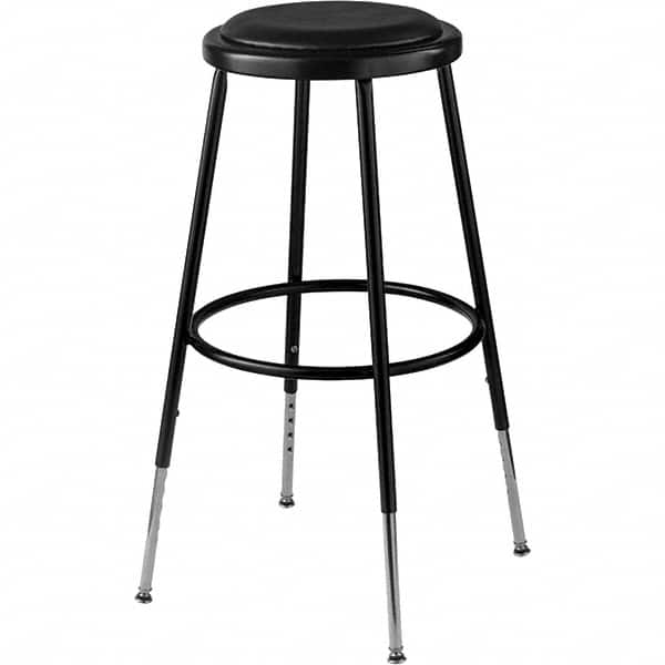 NPS - Swivel & Adjustable Stools Type: Adjustable Height Stool Base Type: Steel - Strong Tooling