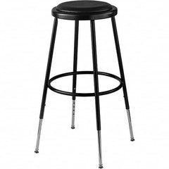 NPS - Swivel & Adjustable Stools Type: Adjustable Height Stool Base Type: Steel - Strong Tooling