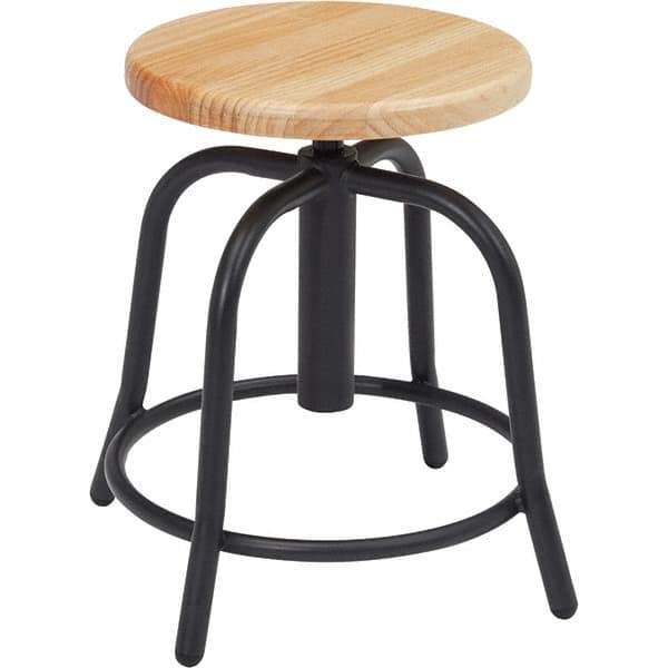 NPS - Swivel & Adjustable Stools Type: Adjustable Height Swivel Stool Base Type: Steel - Strong Tooling