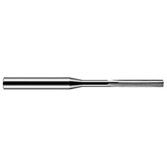 Chucking Reamer: 0.1545″ Dia, 3″ OAL, 7/8″ Flute Length, Straight Shank, Solid Carbide 4 Flute