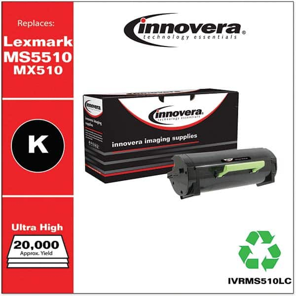 innovera - Office Machine Supplies & Accessories For Use With: Lexmark MS510DN, MS610DE, MS610DN, MS610DTE, MS610DTN, MX510DE, MX510DTE, MX511DE, MX511DHE, MX511DTE, MX610DE, MX611DE, MX611DFE, MX611DHE, MX611DTE Nonflammable: No - Strong Tooling