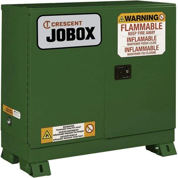 Jobox - Safety Cabinets   Hazardous Chemical Type: Corrosive Chemicals    Color: Green - Strong Tooling