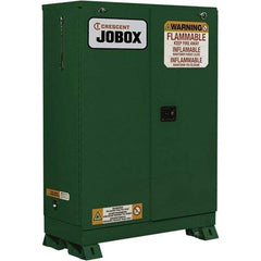 Jobox - Safety Cabinets   Hazardous Chemical Type: Flammable and Combustible Liquids    Color: Red - Strong Tooling