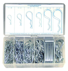 150 Pc. Hitch Pin Clip Assortment - Strong Tooling