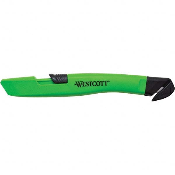 Westcott - Utility Knives, Snap Blades & Box Cutters Type: Safety Cutter Blade Type: Retractable - Strong Tooling