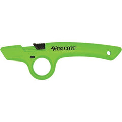 Westcott - Utility Knives, Snap Blades & Box Cutters Type: Safety Cutter Blade Type: Retractable - Strong Tooling