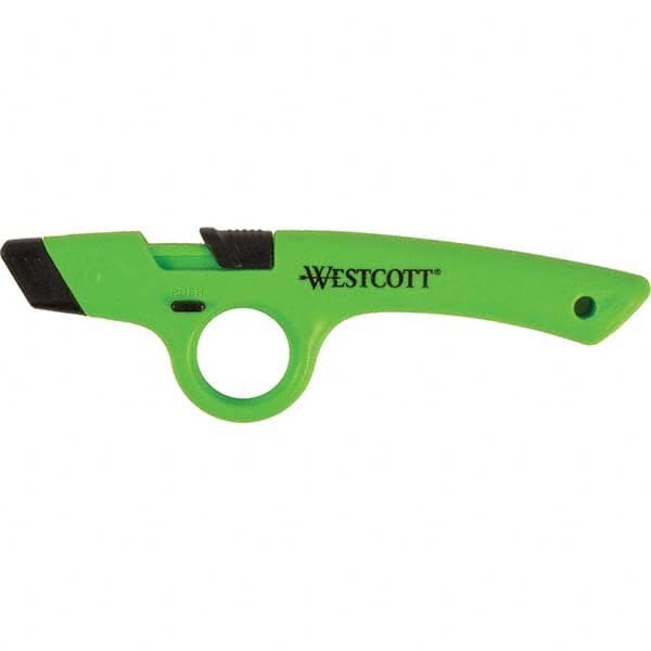 Westcott - Utility Knives, Snap Blades & Box Cutters Type: Safety Cutter Blade Type: Retractable - Strong Tooling