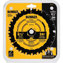 DeWALT - Wet & Dry-Cut Saw Blades Blade Diameter (Inch): 6-1/2 Blade Material: Carbide-Tipped - Strong Tooling