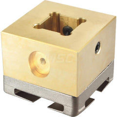 EDM Electrode Holders; System Compatibility: Macro; System 3R; Holder Size: S30; Maximum Electrode Size (mm): 30; Electrode Shape Compatibility: Square/Round; Material: Brass; Flushing Duct: No; With Plate: Yes; Hardened: Yes; For Use With: System/RHS Mac