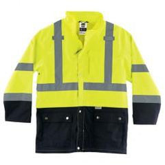 8365BK L LIM/BLK FRONT RAIN JACKET - Strong Tooling