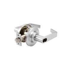 Lever Locksets; Type: Storeroom; Key Type: Keyed Different; Strike Type: ANSI 4-7/8; Finish/Coating: Satin Chrome; Material: Steel; Material: Steel; Door Thickness: 1-3/4″ ™2-1/4″ ™; Backset: 2.75; Lockset Grade: Grade 1; Cylinder Type: Schlage LFIC Less