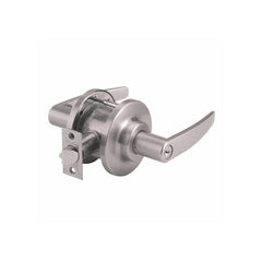 Lever Locksets; Type: Entry; Key Type: Keyed Different; Strike Type: ANSI 4-7/8; Finish/Coating: Satin Chrome; Material: Steel; Material: Steel; Door Thickness: 1-3/8 ™1-3/4; Backset: 2.75; Lockset Grade: Grade 2; Cylinder Type: Conventional; Minimum Orde