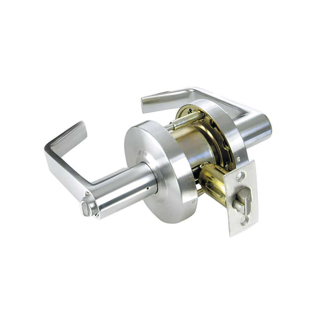 Lever Locksets; Type: Passage; Key Type: Keyless; Strike Type: ASA Strike; Finish/Coating: Oil Rubbed Bronze; Material: Brass/Zinc; Material: Brass/Zinc; Door Thickness: 1-3/4; Backset: 2.75; Lockset Grade: Grade 1; Cylinder Type: None; Minimum Order Quan