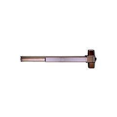 Push Bars; Material: Stainless Steel; Aluminum; Brass; Locking Type: Exit Device Only; Finish/Coating: Oil Rubbed Dark Bronze; Maximum Door Width: 36; Minimum Door Width: 36; Fire Rated: Yes; Grade: 1; Handle Included: No; Series: M9900 Series; Rating: Ye