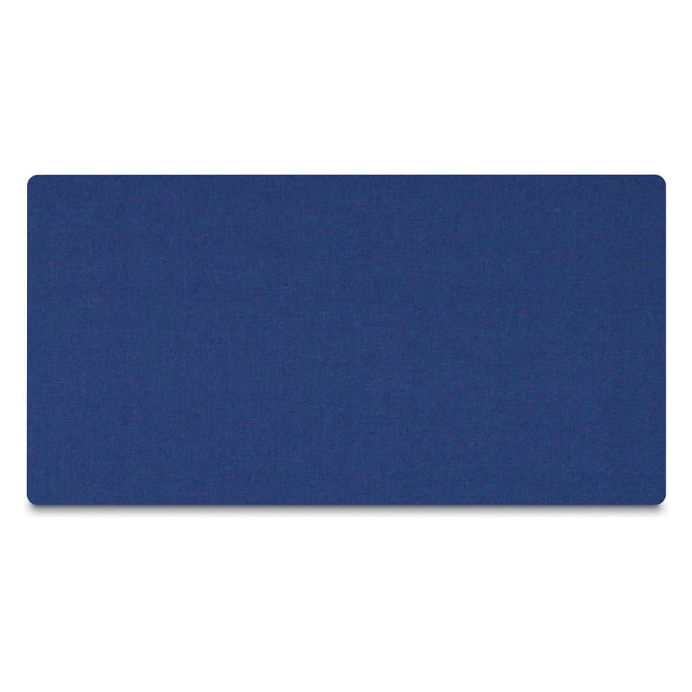 Cork Bulletin Boards; Bulletin Board Type: Fabric Bulletin Board; Board Color: Blue; Material: Unframed; Fabric Covered Cork; Width (Inch): 96; Overall Height: 48; Overall Thickness: 1; Frame Material: Unframed; Overall Width: 96; Board Material: Fabric C