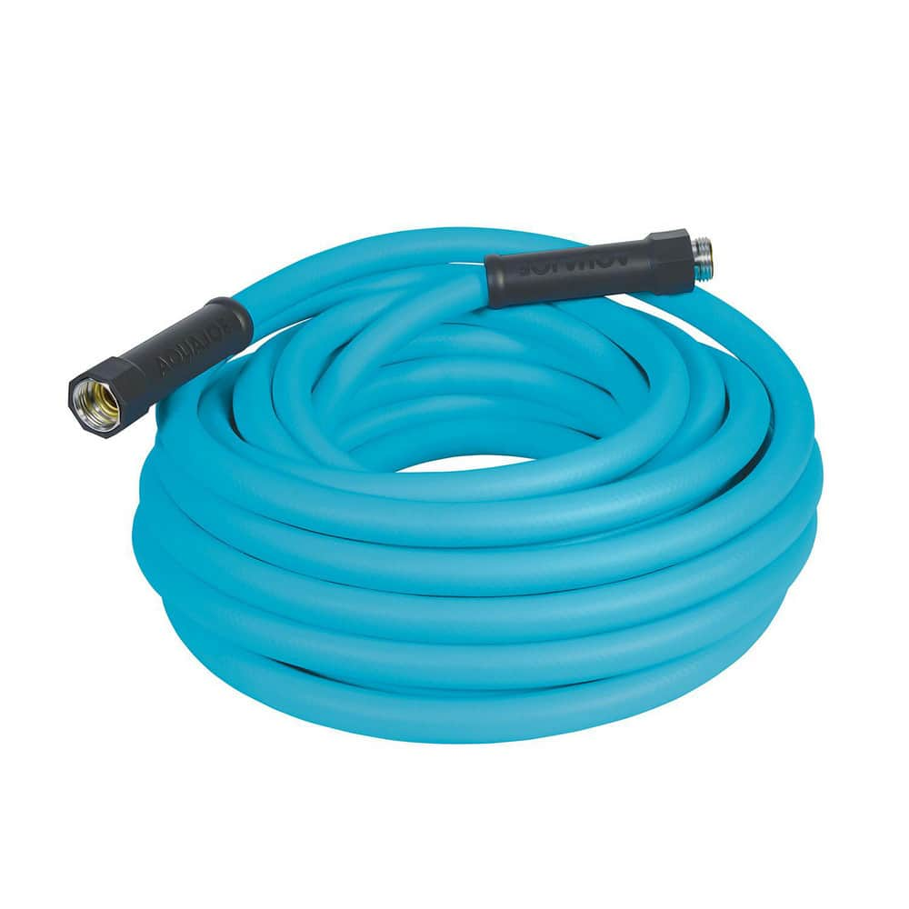 Water & Garden Hose; Hose Type: Professional; Hose Diameter (Inch): 5/8; Material: Hybrid Polymer; Thread Size: 3/4; Thread Type: GHT; Color: Blue; Overall Length (Feet): 50