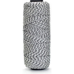 Twine; Type: Mason Line; Material: Nylon; Twine Construction: Braided; Color: White; Black; Overall Diameter: 0.060; Breaking Strength (Lb.): 170.000; Twine Size: #18; Length (Feet): 500.00; Twine Size: #18; Diameter (Decimal Inch): 0.060; Color: White; B